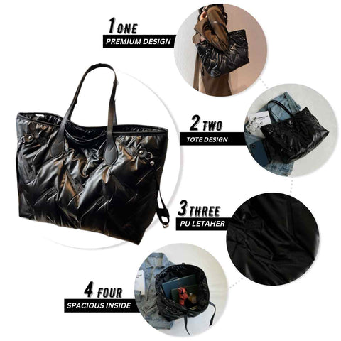 Bag Handbag 2024 New Fashion Trend Joker Large-Capacity Underarm Bag Y2k  Spice Girl Motorcycle Wind Pain Bag Bliss Wasteland Shoulder Bag Tide |  SHEIN USA